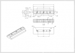 Nutgleiter Nut 8B flach