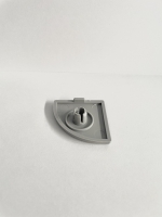 Profilabdeckkappe 45x45 Nut 10 LR grau