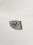 Profilabdeckkappe 45x45 Nut 10 LR grau