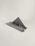 Winkelabdeckkappe 20x40 Nut 6 grau