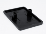 Winkelabdeckkappe 40x40 Nut 8I grau